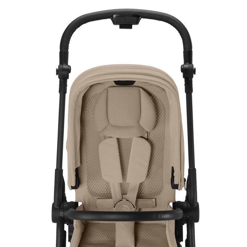 Poussette Melio Carbon Gold Almond Beige