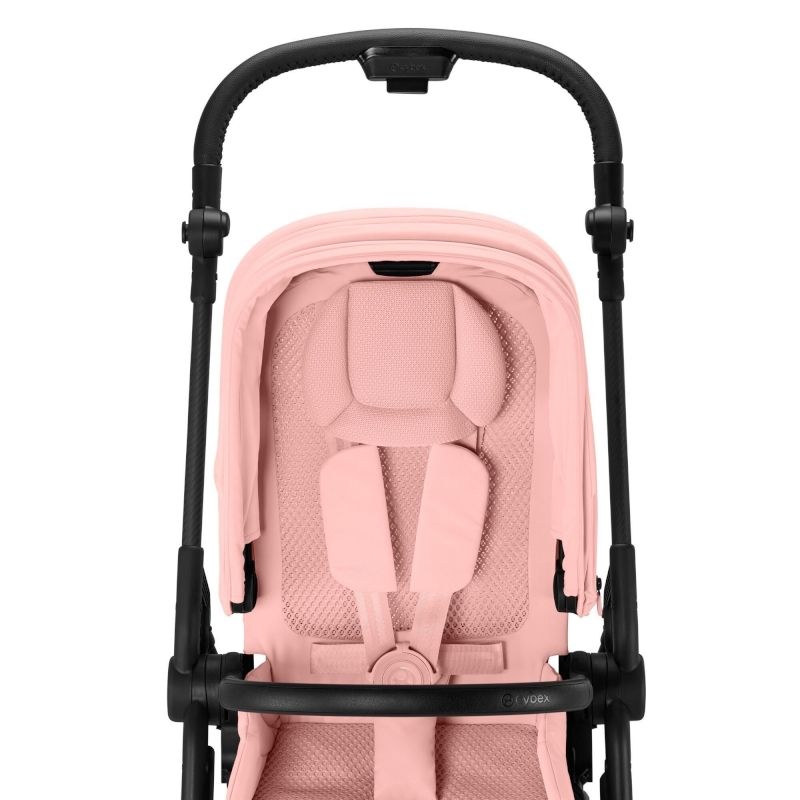 Poussette Melio Carbon Gold Candy Pink