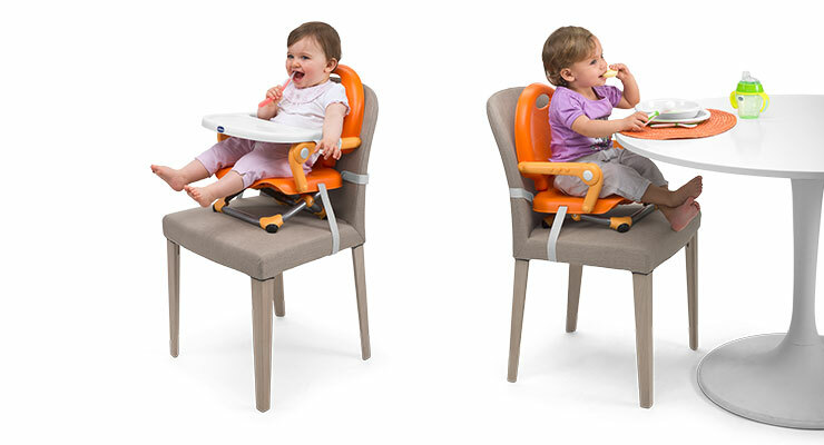 Chicco Pocket Snack Rehausseur Chaise Bébé Enfants de 6 mois à 3 ans (15  kg)