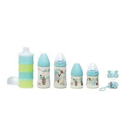 Kit biberons naissance Transition+ et ses accessoires Tigex