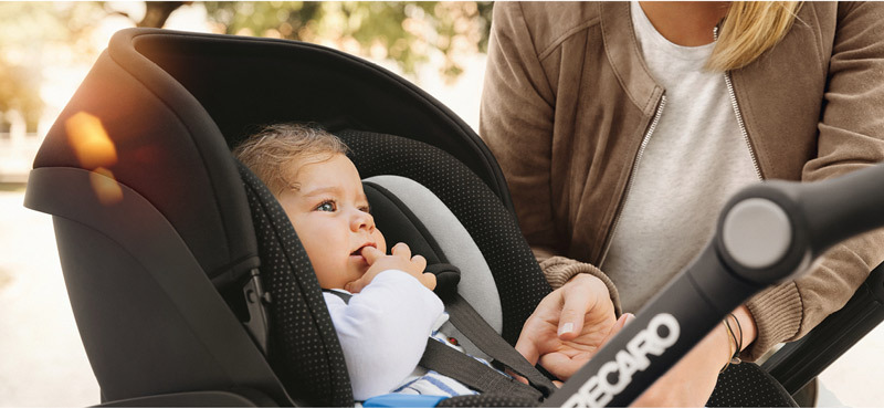 Chancelière pour sièges-autos naissance Compatible avec les groupes 0 Recaro Confortable Recaro Kids Select Night Black Facile à Utiliser Imperméable 