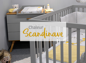 Déco scandinave chambre bebe