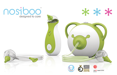 MOUCHE BEBE PORTABLE NOSIBOO GO VERT 